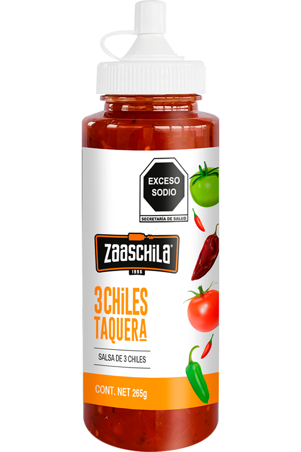 ZAASCHILA  3 CHILES HOMESTYLE SAUCE 265G