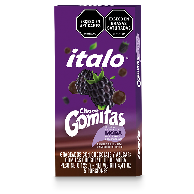 Italo Chocogomitas Blackberry 4.41 oz