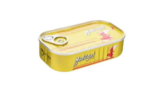 Sardina Madrigal Spiced in Soybean Oil 3.1oz