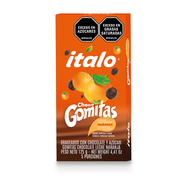 Italo Chocogomitas Orange 4.41 oz