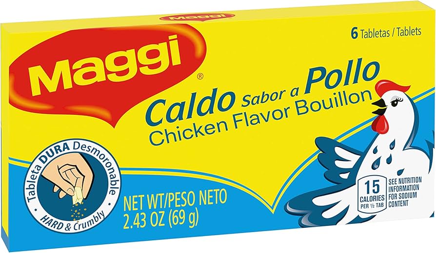 Maggi Chicken flavor bouillon cubes 2.43 oz