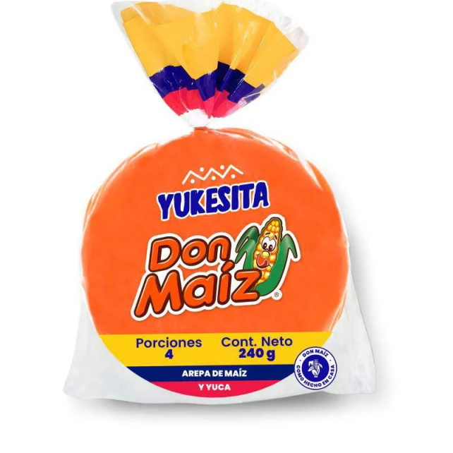 DON MAIZ AREPA YUCA YUKESITAS 4UND / 240G