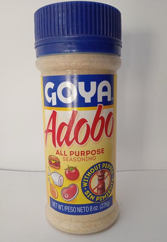 Goya Adobo Sazonador All purpose Without Pepper 8oz