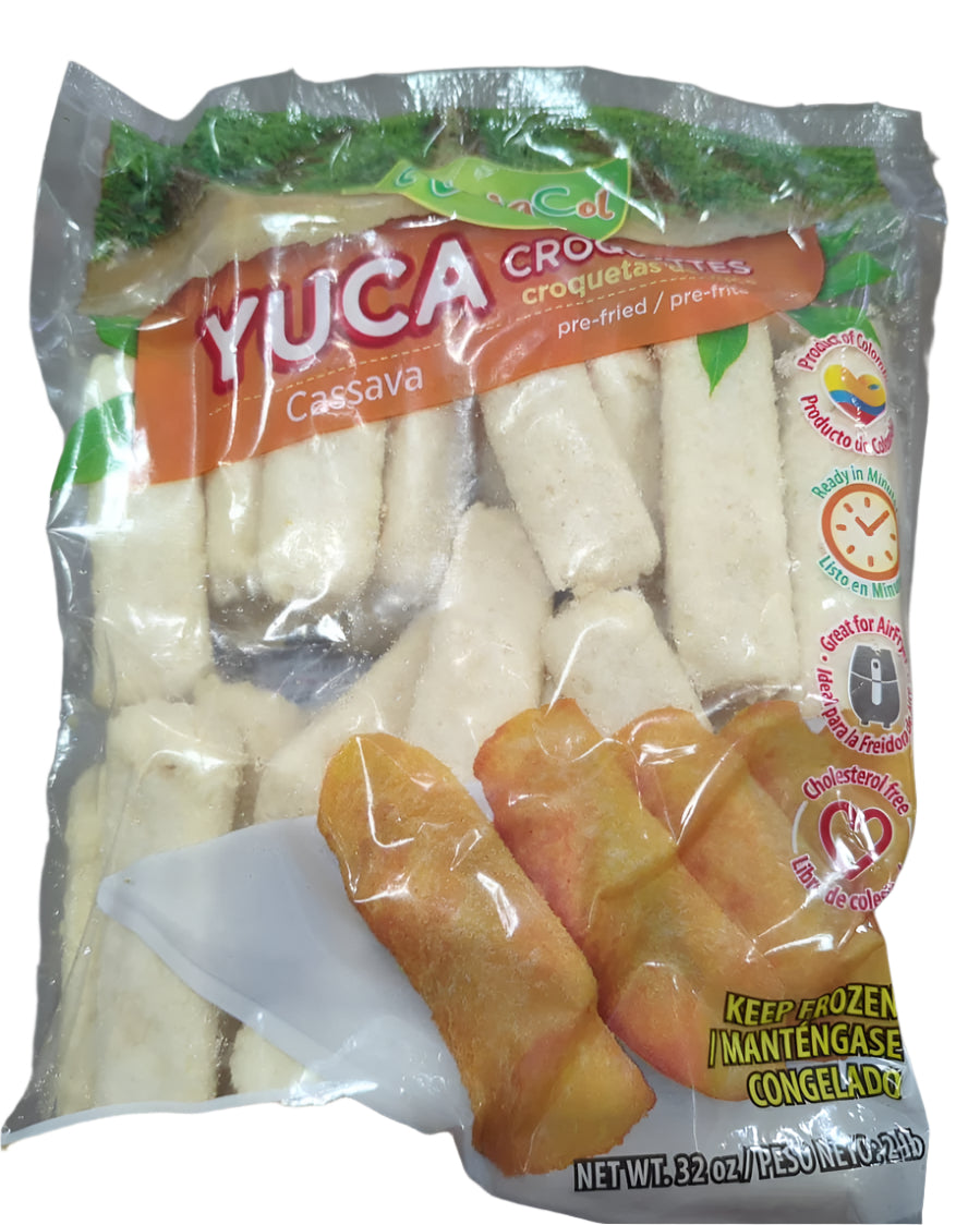 FROZEN YUCA CROQUETE 2LB