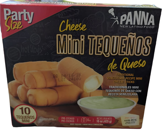 PANNA - MINITEQUENOS DE QUESO 10 UNITS