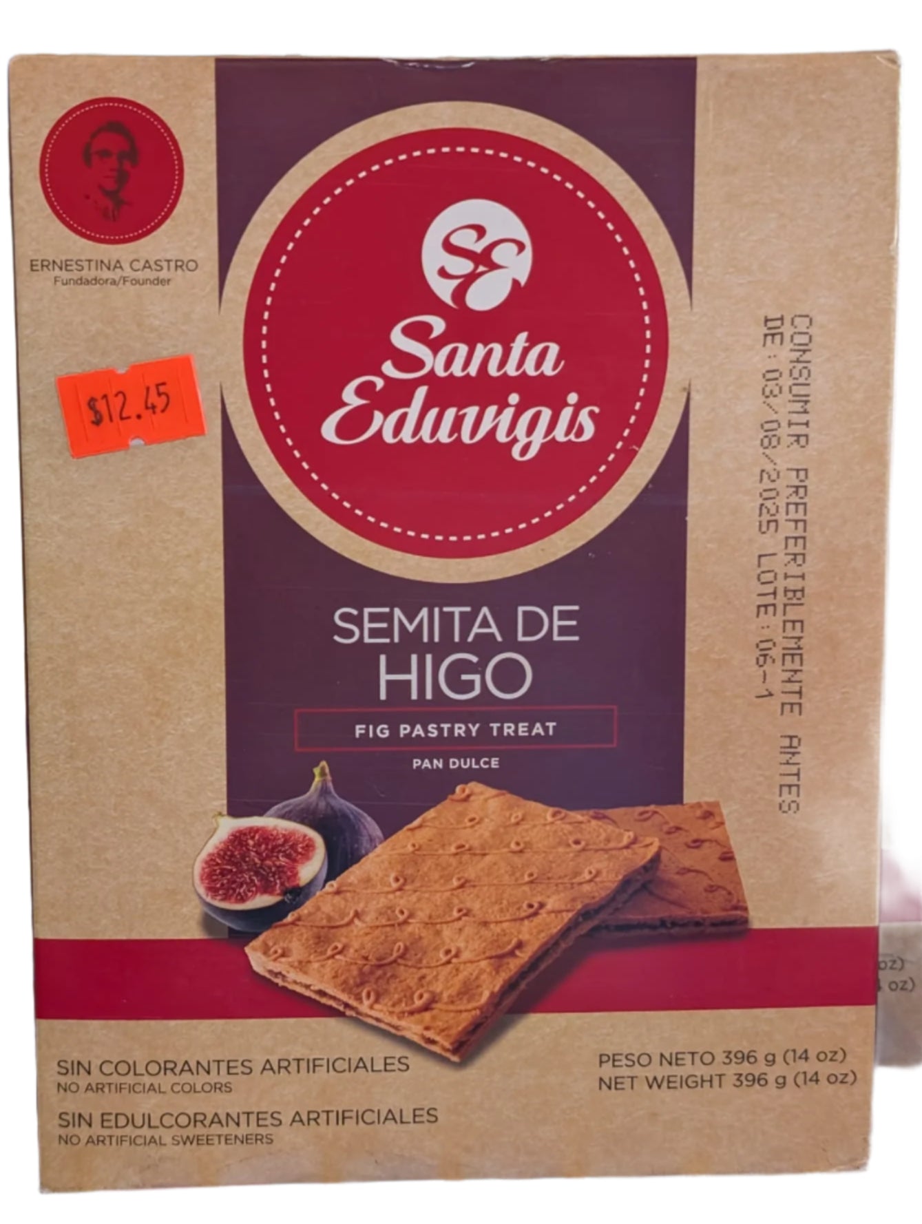 Santa Eduvigis Semita Higo 396g