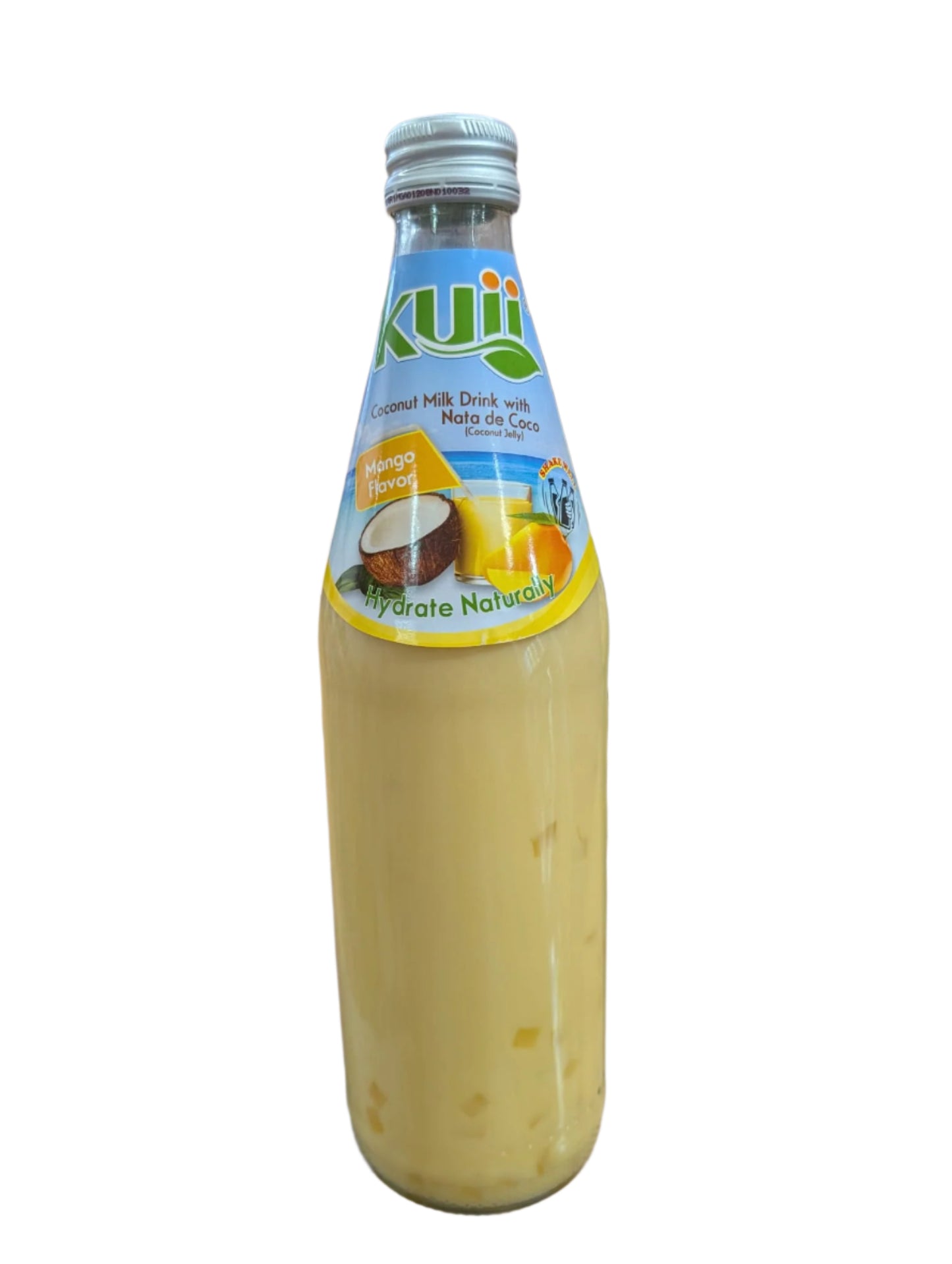 Kuii Coconut Milk with Nata de Coco Mango Flavor 485ml