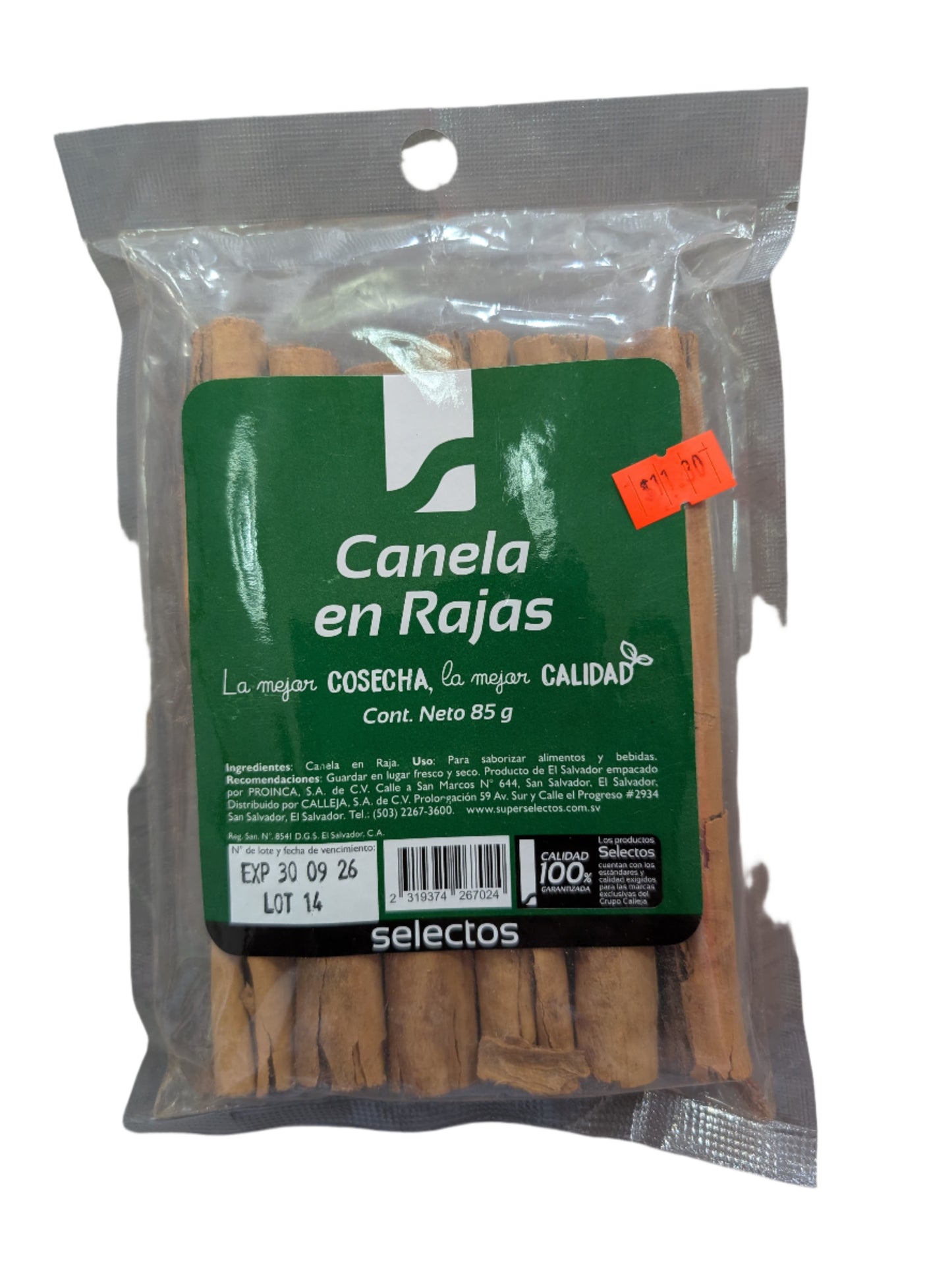 CANELA STICKS 85GR