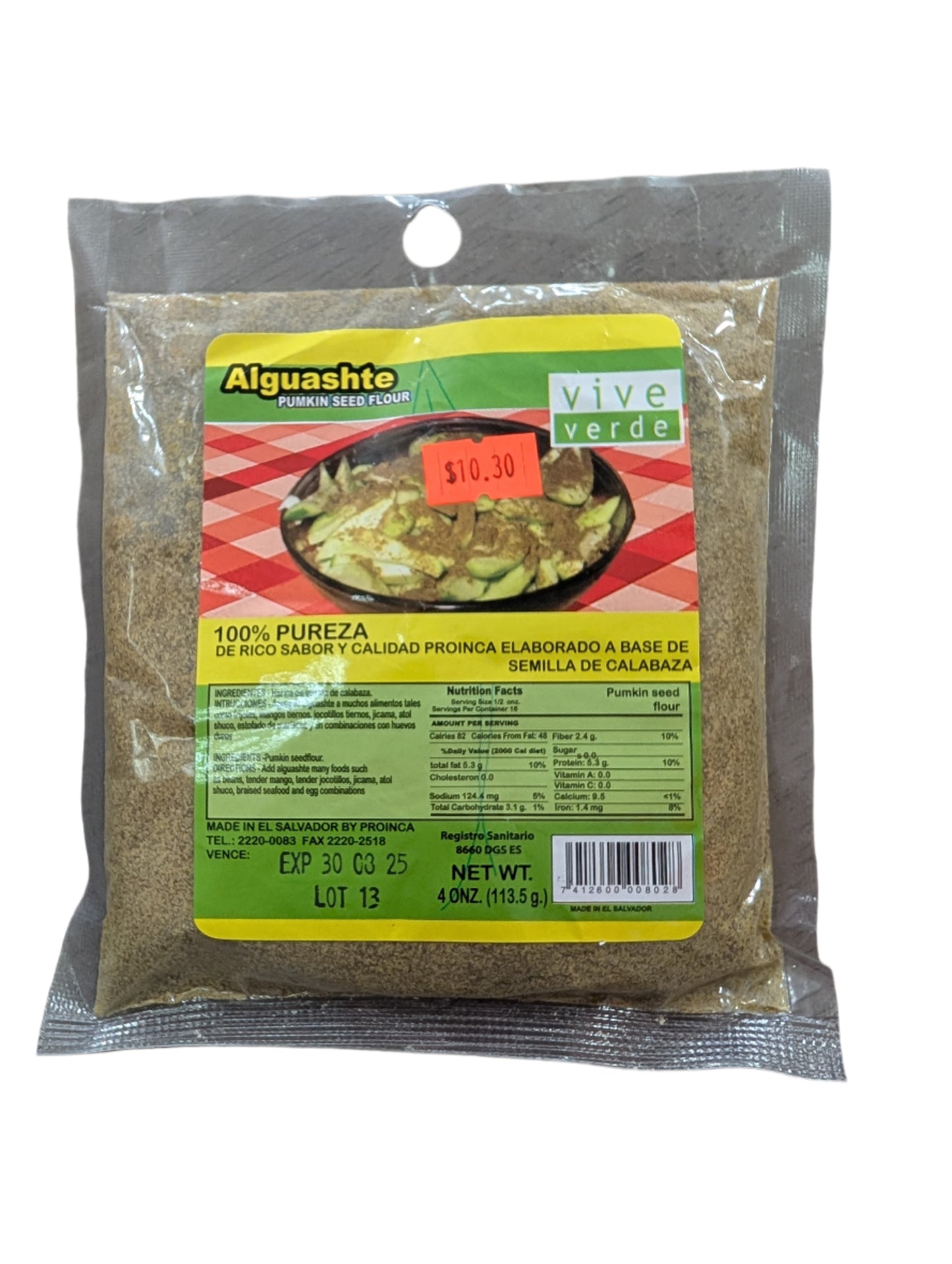 Alguashte / Pumkin Seed Flour 113.5G