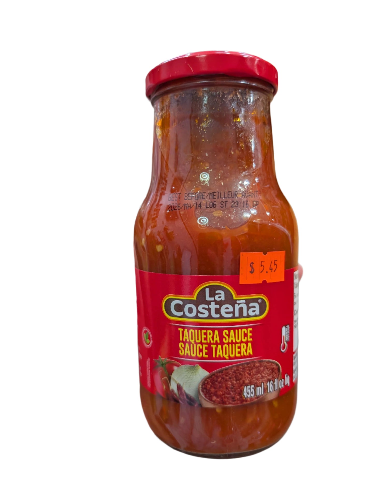 La Costena Taquera Suace Bottle 455ml