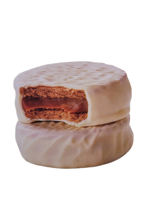 ALFAJOR CACHAFAZ WHITE CHOCOLATE 1 un 60g