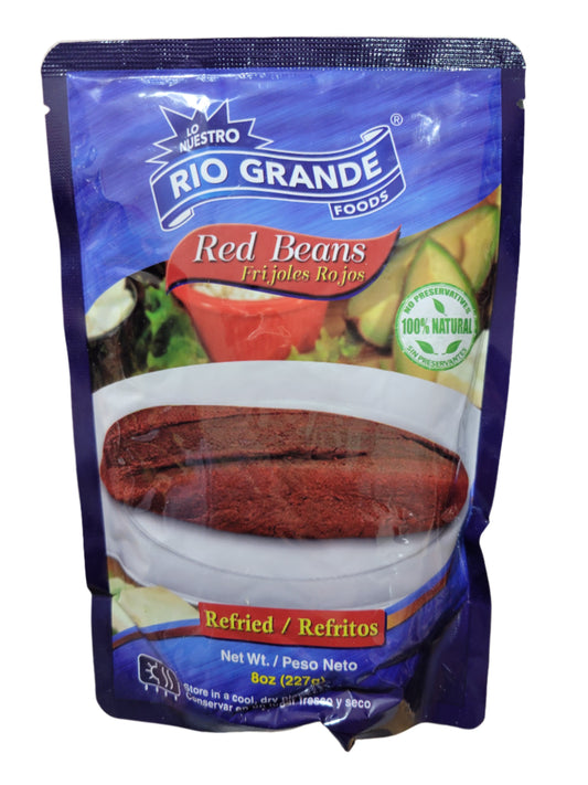 RIO GRANDE DOYPACK RED REFRIED BEANS 8OZ