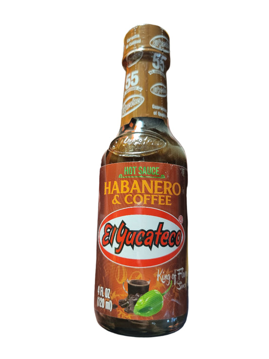 El Yucateco Habanero & Coffee Hot Sauce 4oz
