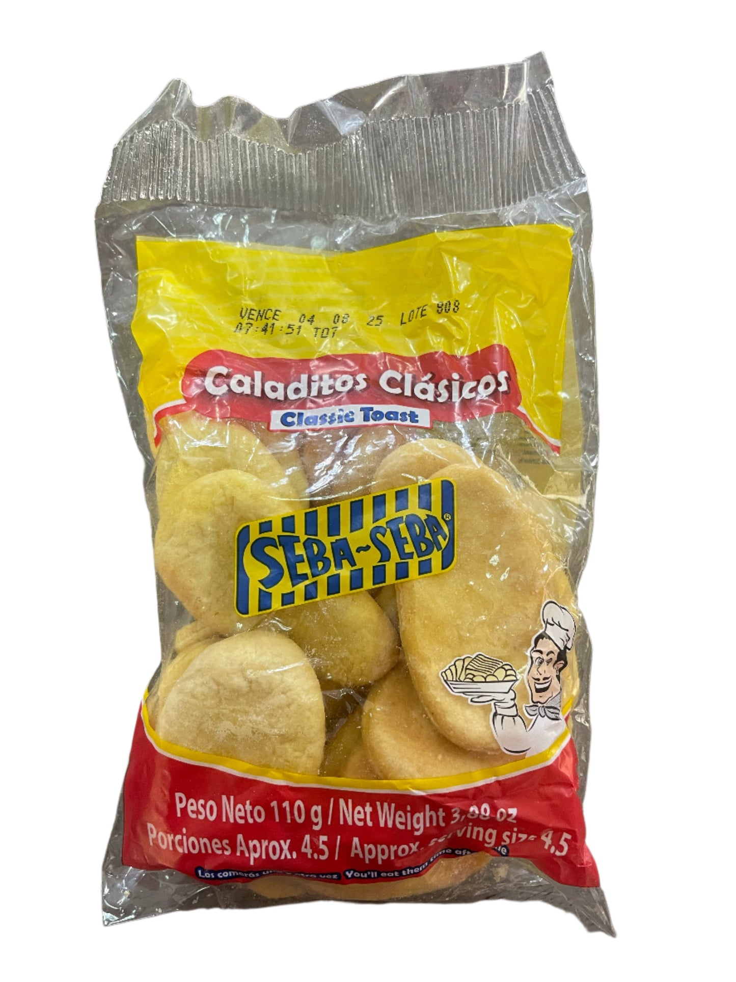 Caladitos clasicos Seba-Seba unidad 110g