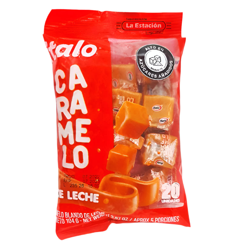 Italo Caramelo de Leche 20 unidades