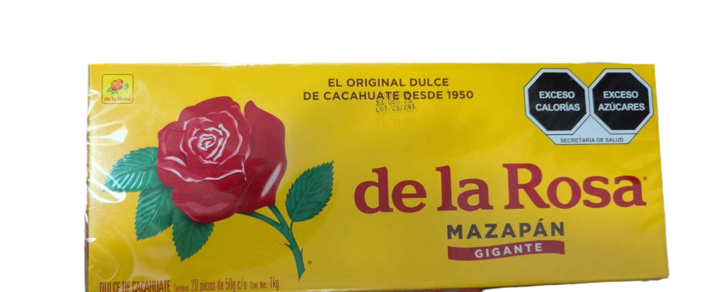De La Rosa Mazapan Gigante 20u/50g - 1Kg