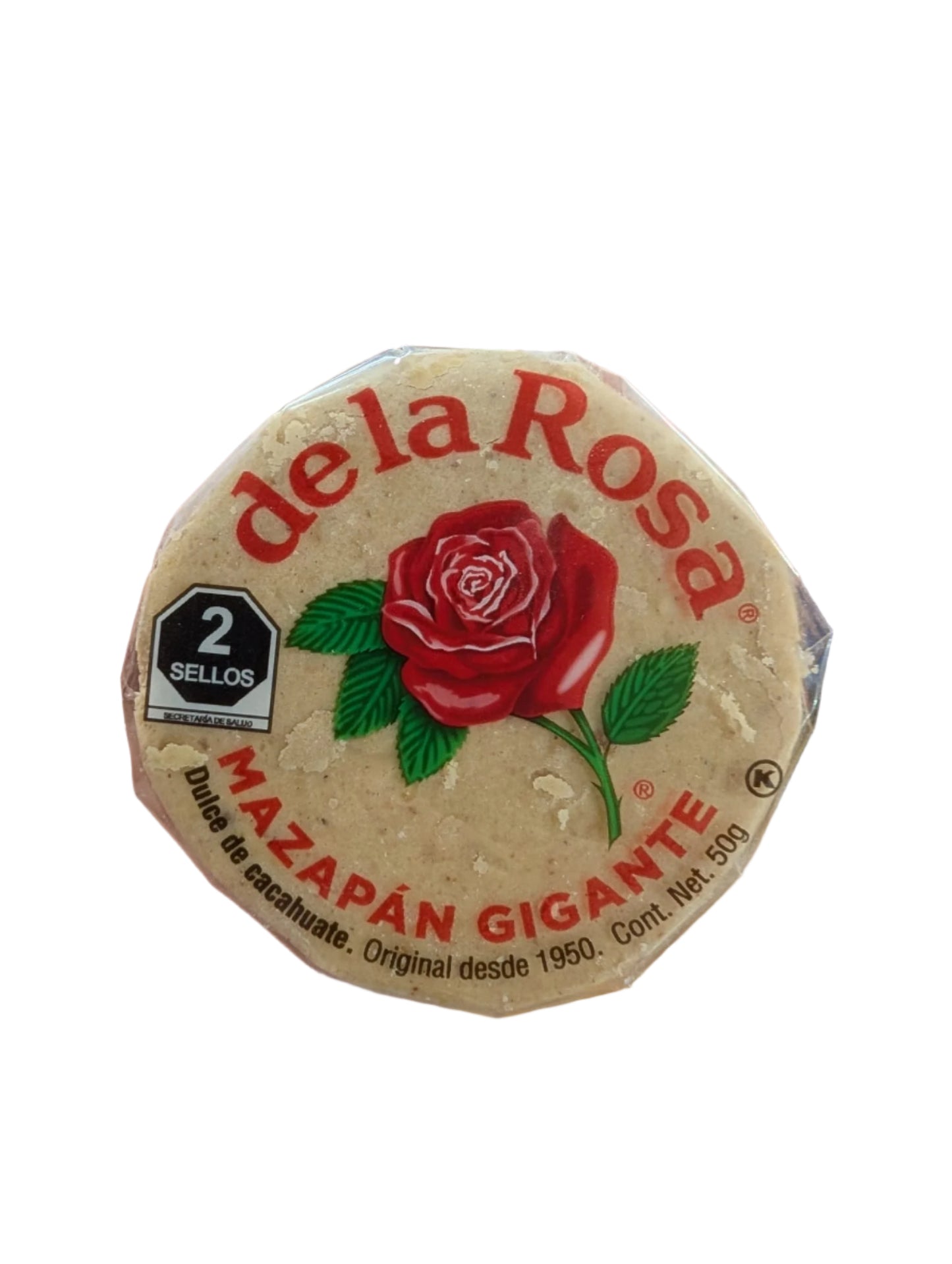 De la Rosa Mazapan gigante unidad 50g