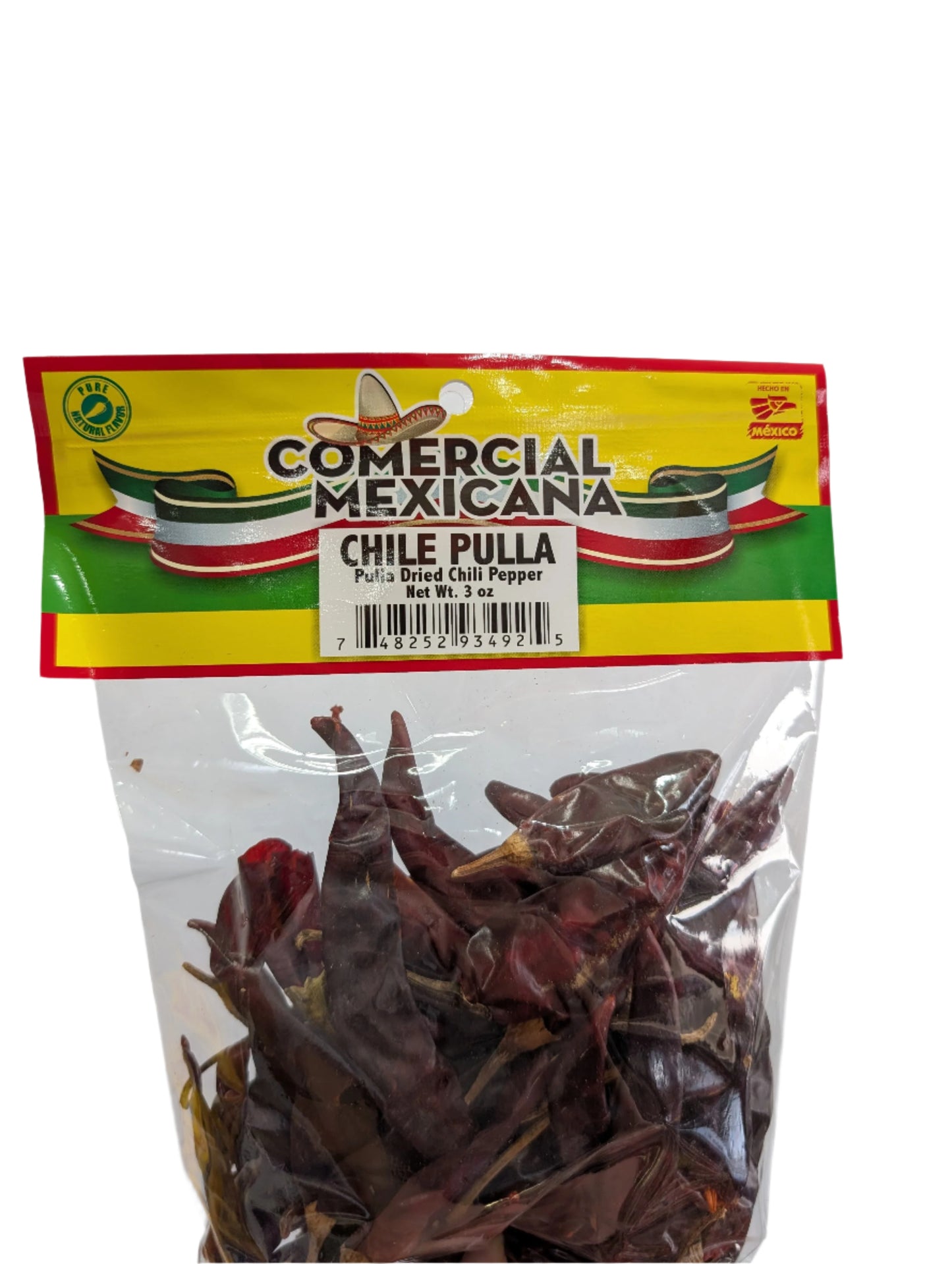 Chile Pulla Hot Pepper 3oz