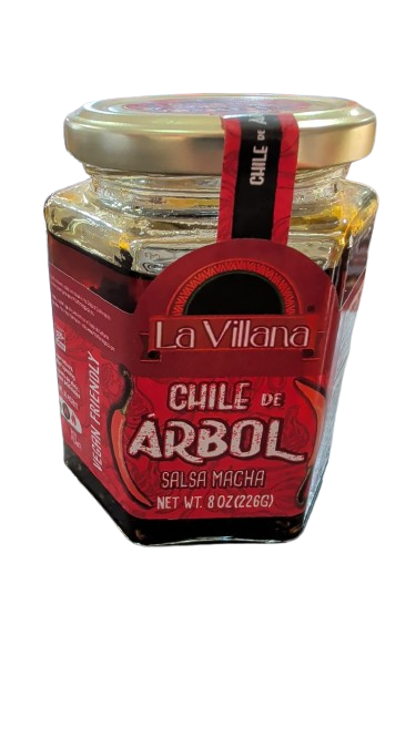 La Villana Chile de Arbol Macha  8oz