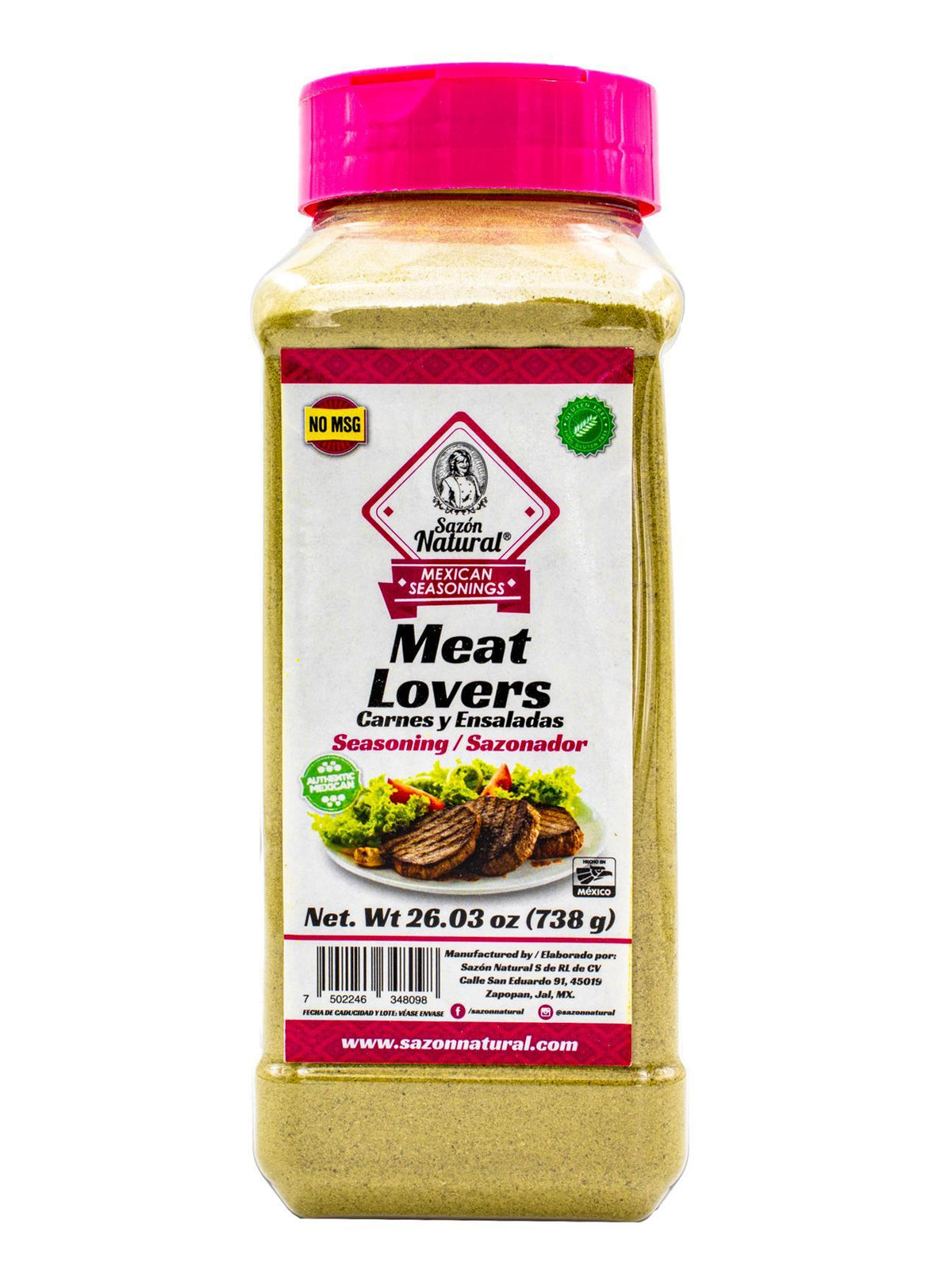 Sazon Natural Meat Lovers 738g