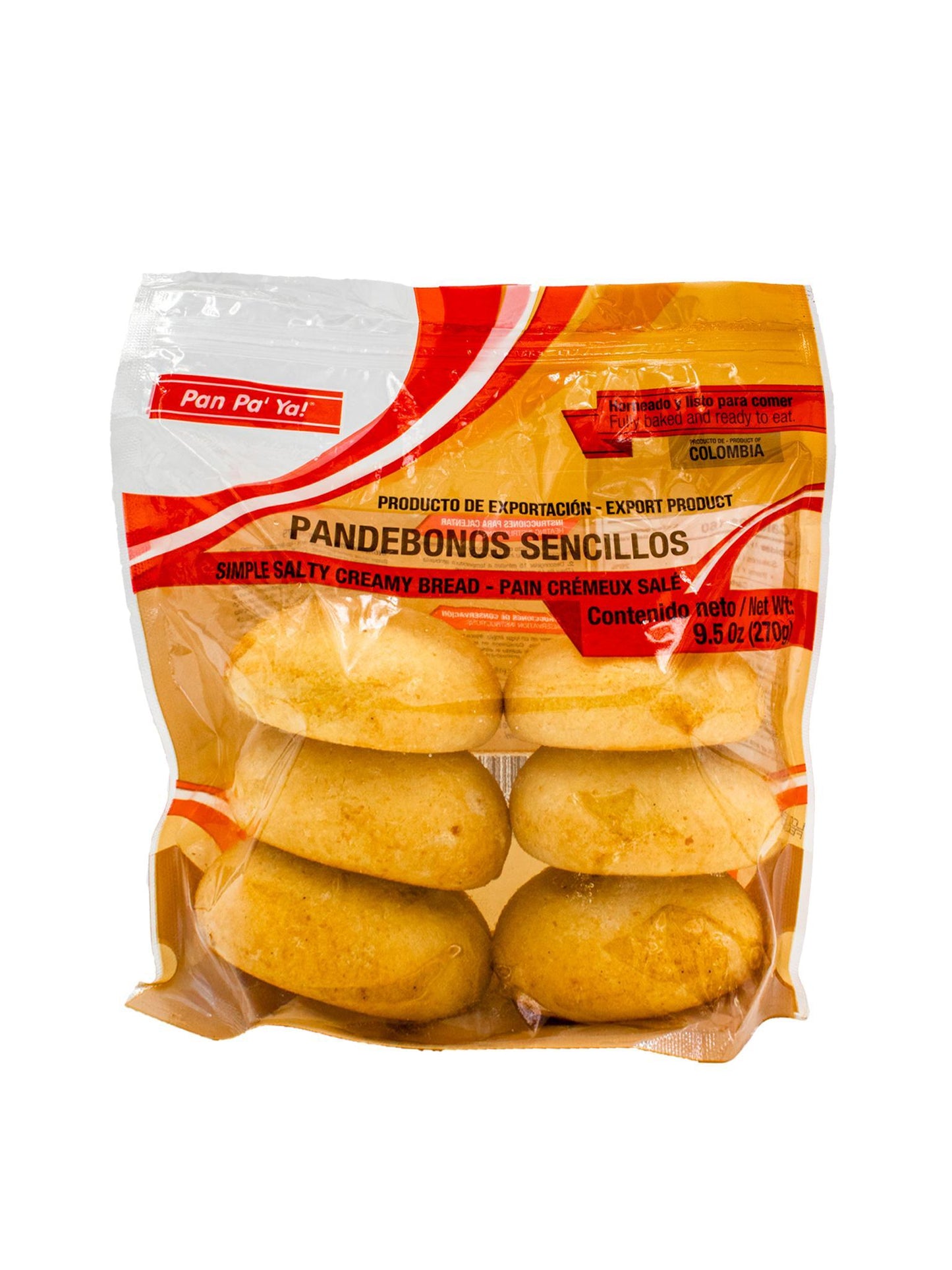 Pan Pa' Ya Frozen Pandebonos Bolsa 479 g