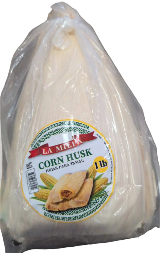 La Milpa Corn Husk - Hojas para taml 1lb
