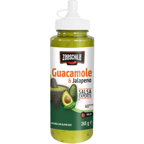 ZAASCHILA GUACAMOLE & JALAPENO SAUCE 265G