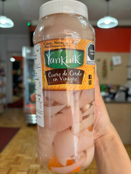 Yankuik Cuero de cerdo en vinagre 1.1KG