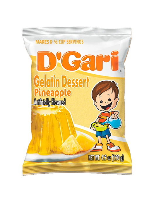 Gelatina D'Gari Pineapple 4.2 oz