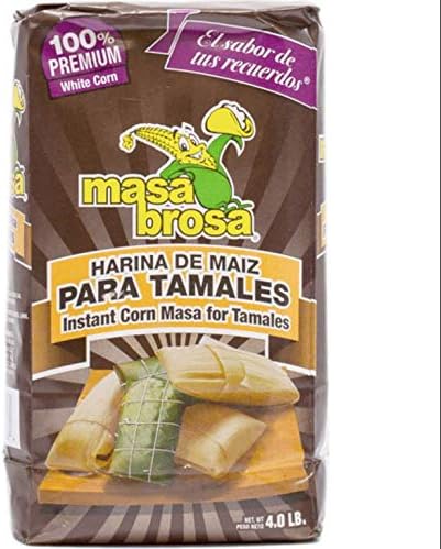 Masabrosa Corn Flour Tamales 4lbs