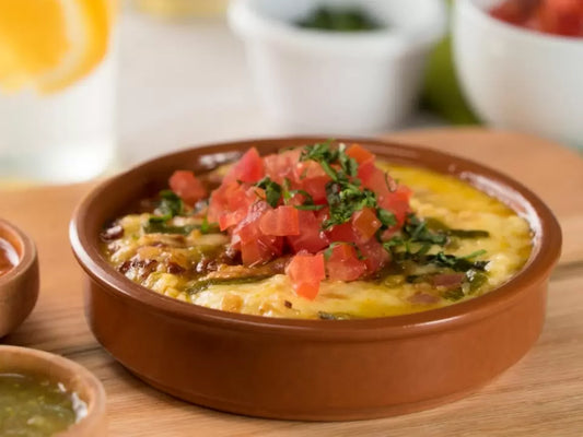 Queso Fundido with Chorizo