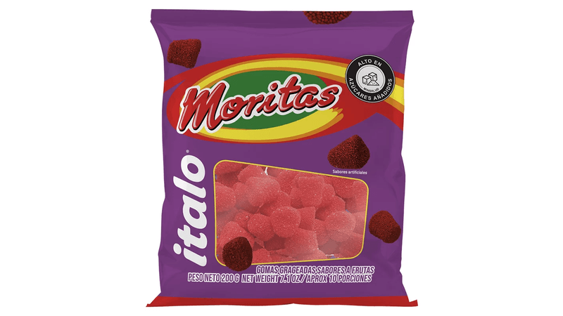 Italo Moritas Sabor Frutas 40gr