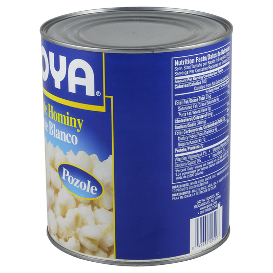 Goya White Hominy 111 oz