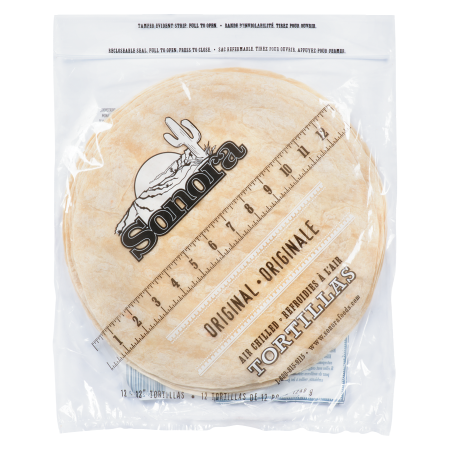 Sonora Flour Tortillas 12''