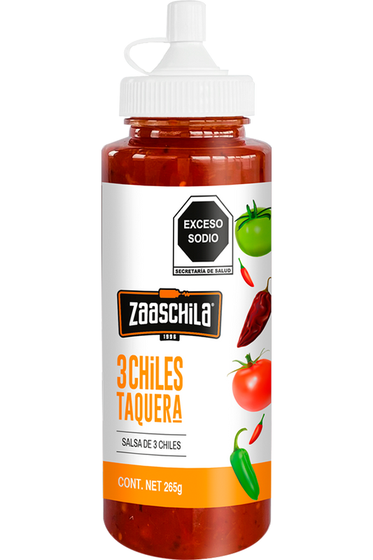 ZAASCHILA  3 CHILES HOMESTYLE SAUCE 265G