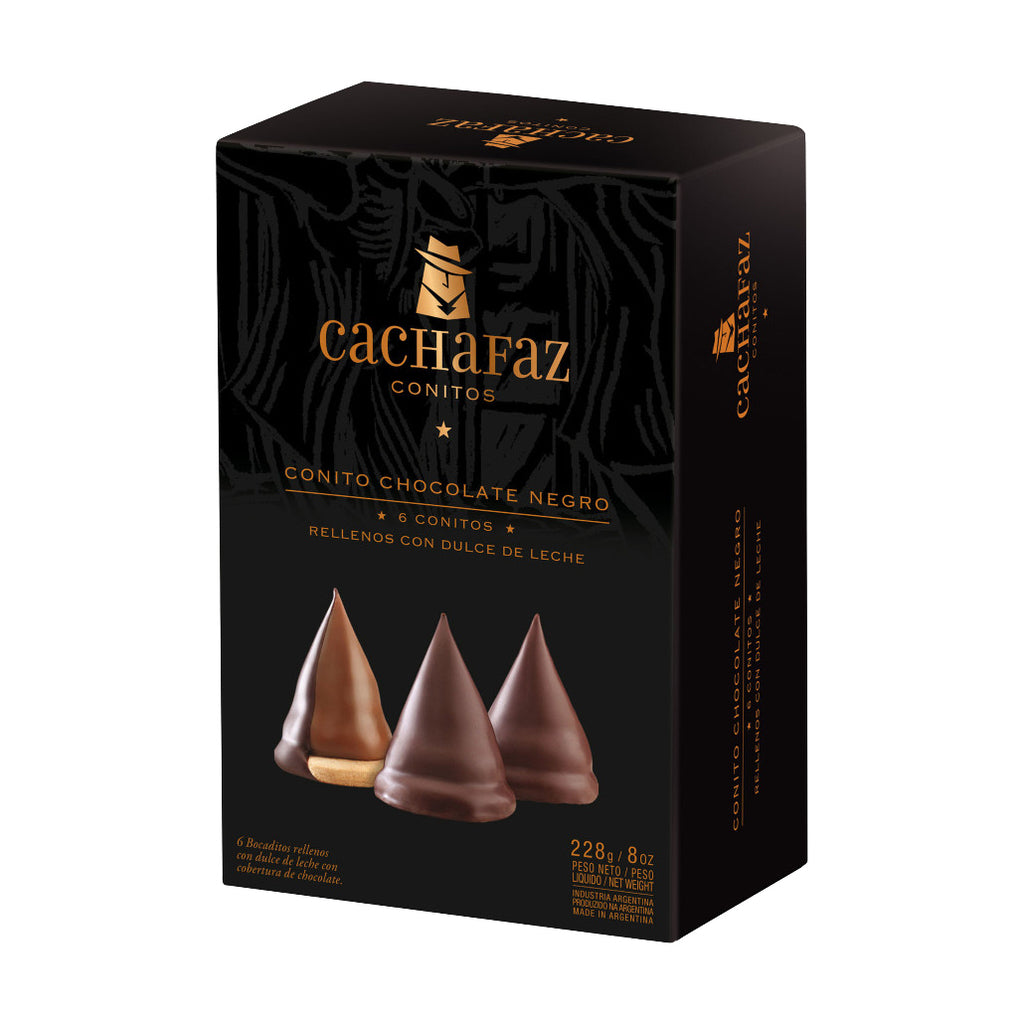 CACHAFAZ CONITOS CHOCOLATE NEGRO 228G