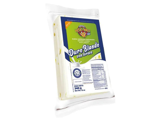 Petacones Duro blando con Loroco Cheese 340 gr