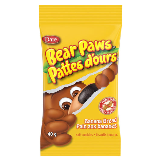 Bear Paws Banana Bread 40 gr