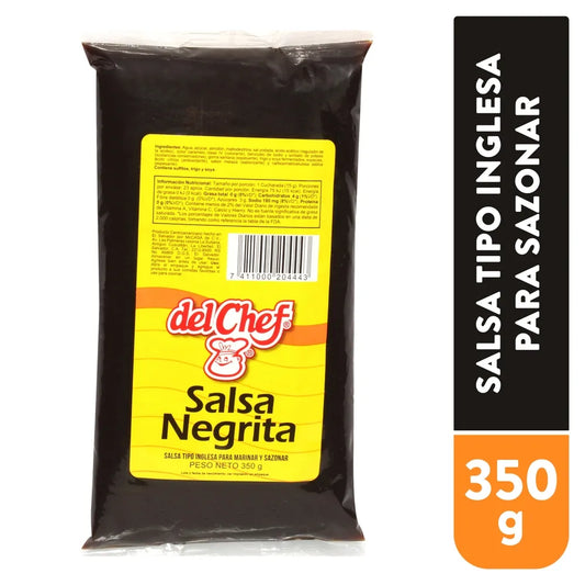 del Chef Salsa Negrita 350g