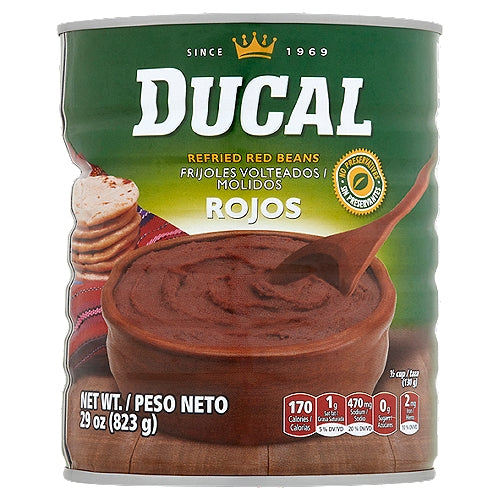 DUCAL Refried red beans 29 oz