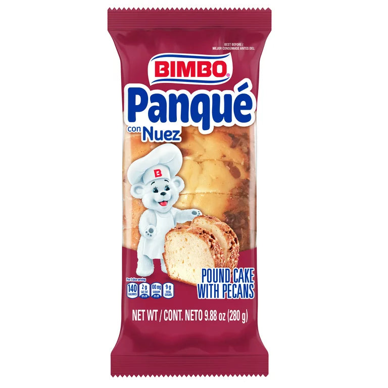 Bimbo panque con Nuez (280gr)