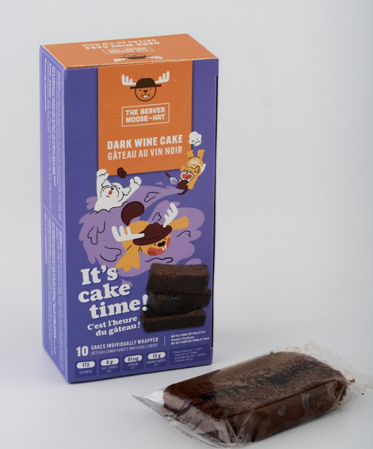 DARK WINE CAKE UND 60G - THE BEAVER MOOSE-HAT
