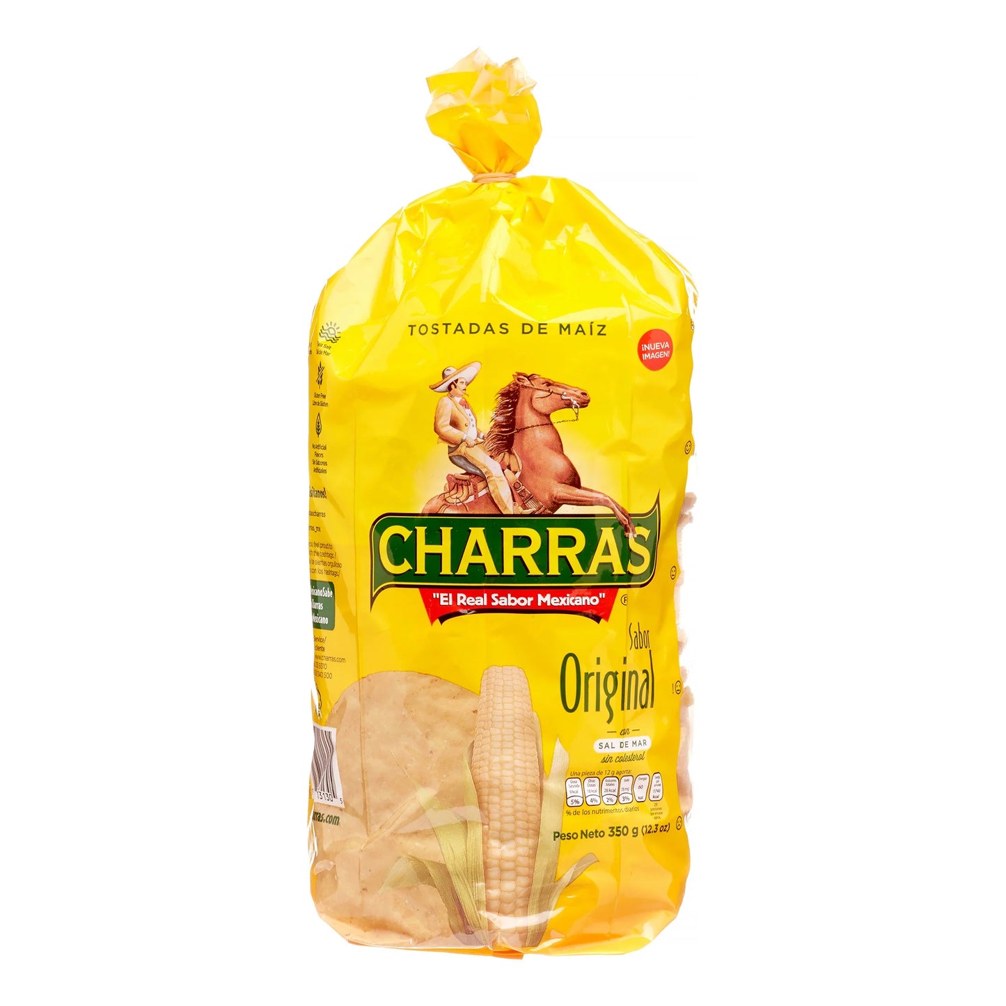 Charras Tostada Original 8/350g (canadian Label)