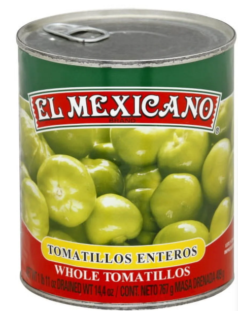 El Mexicano Tomatillos Enteros 27 OZ