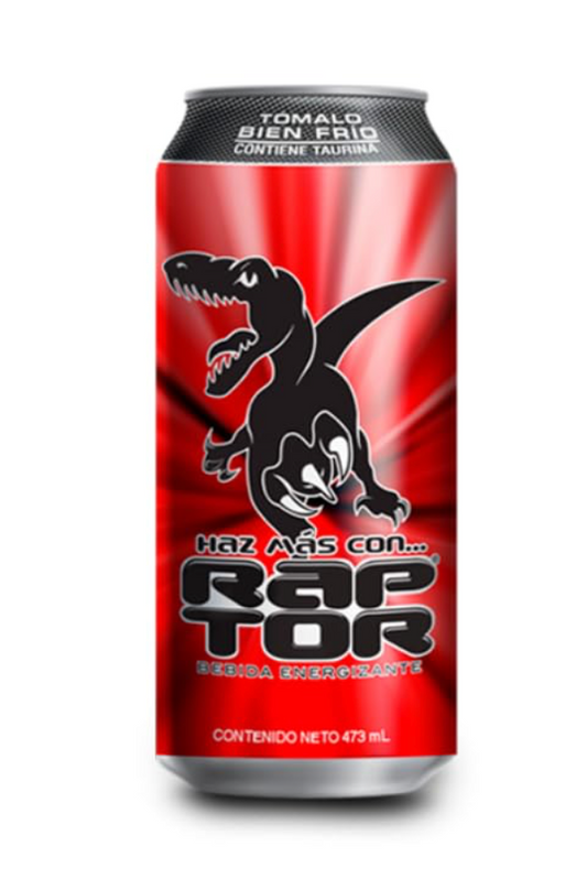 Raptor, Energy Drink Fruit Punch [473ml]