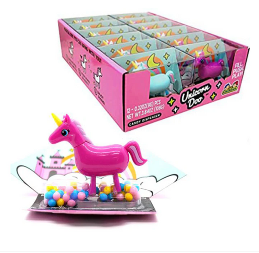 Kidsmania, Unicorn Doo Mini Candy Dispenser [9g/1unit]