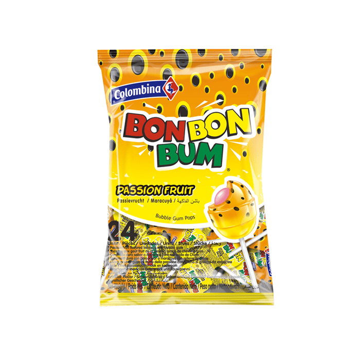 Colombina Bon Bon Bum Maracuya 408 g