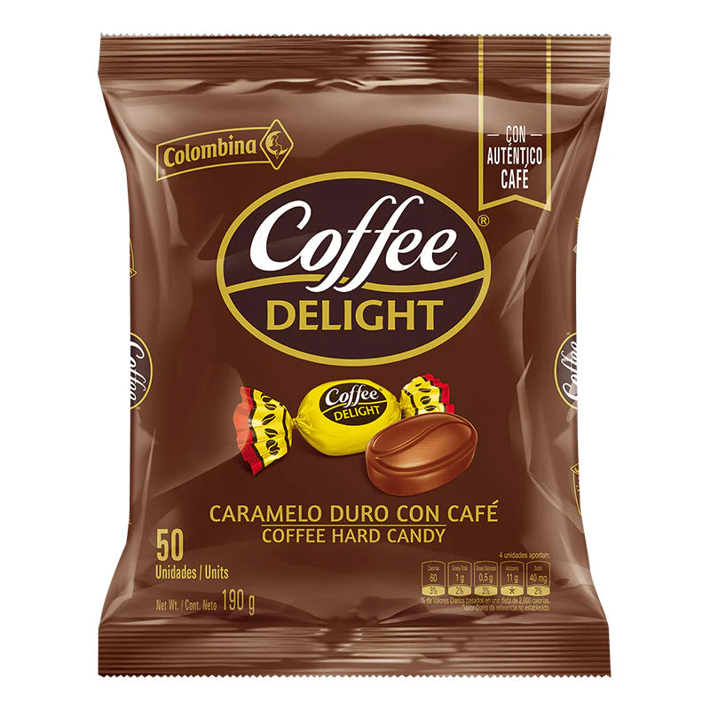 Colombina Coffe Delight Duro 190g