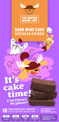 DARK WINE CAKE - THE BEAVER MOOSE-HAT