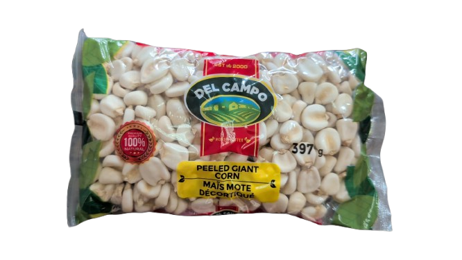 DEL CAMPO MOTE PEELED GIANT CORN 397G